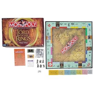 The Lord of the Rings Monopoly Trilogy Edition Hasbro 2003
